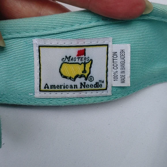 2017 Ladies Masters visor, aqua/teal - Picture 4 of 7